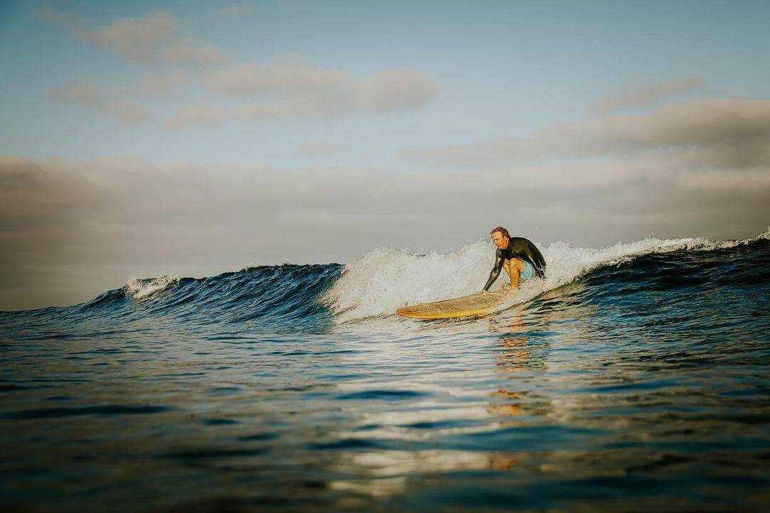 Nathan surf sunset